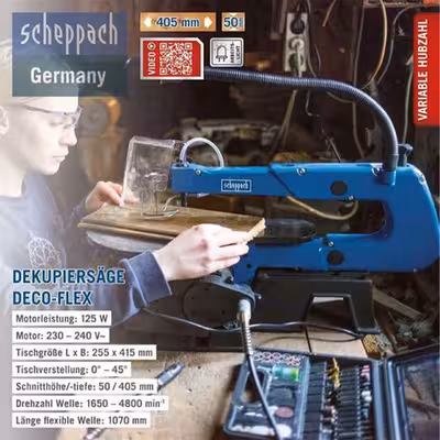 اره مویی برقی شپخ مدل دوکاره 405 DECO-FLEX