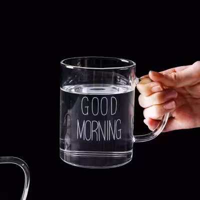 لیوان مدل GOODMORNING