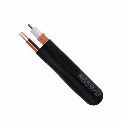کابل RG59 ترکیبی پارس الکتریک مدل RG 0 7 96 طول 44 متر