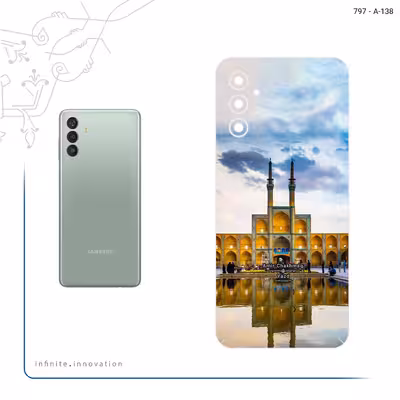 برچسب پوششی ماهوت مدل Amir Chakhmaq Square Yazd مناسب برای گوشی موبایل سامسونگ Galaxy M13 (India)