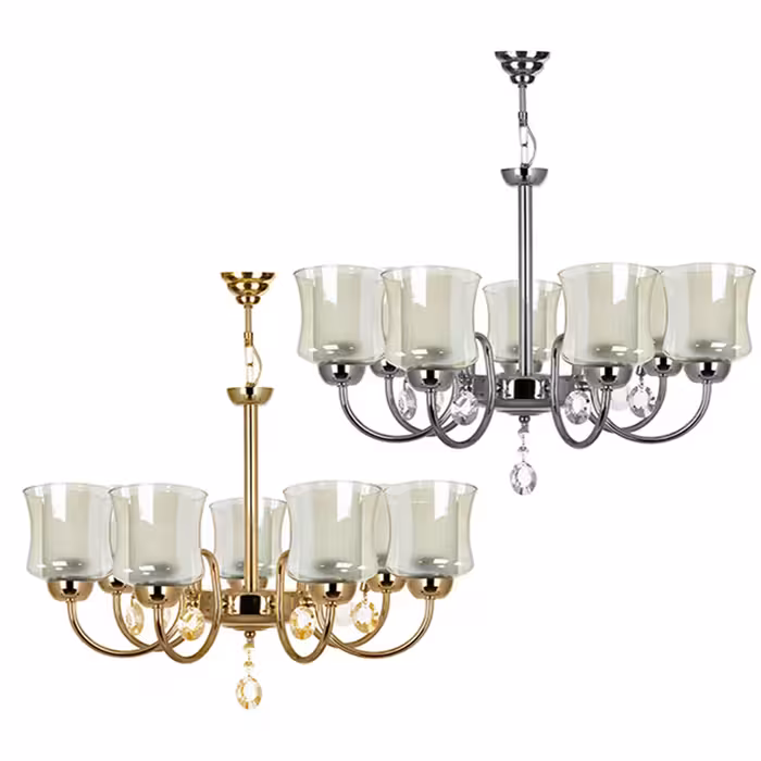 لوستر هفت شعله چشمه نور کد 811/7