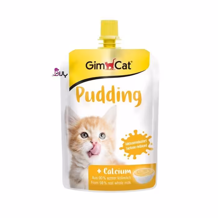 پودینگ گربه جیم کت حاوی کلسیم