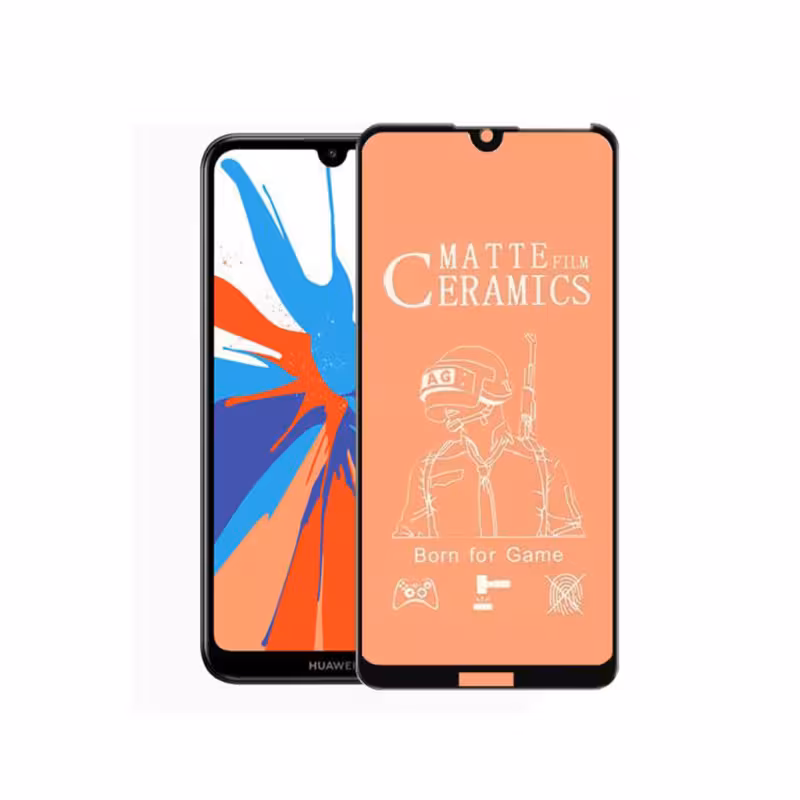 گلس سرامیکی مات مناسب برای گوشی هواوی Huawei Y7 2019 / Y7 Prime 2019 / Y7 pro 2019