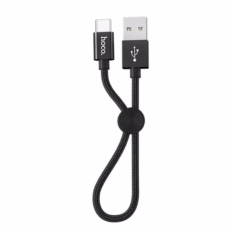 کابل تبدیل USB به microUSB هوکو مدل x35 طول 25 سانتی متر