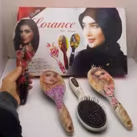 برس مو لورنس عکس دار بیضی