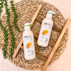لوسیون بدن شیر و انبه بیول Bio’l