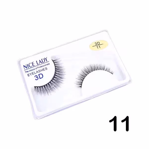 مژه جفتی 3D نایس لیدی شماره 11
