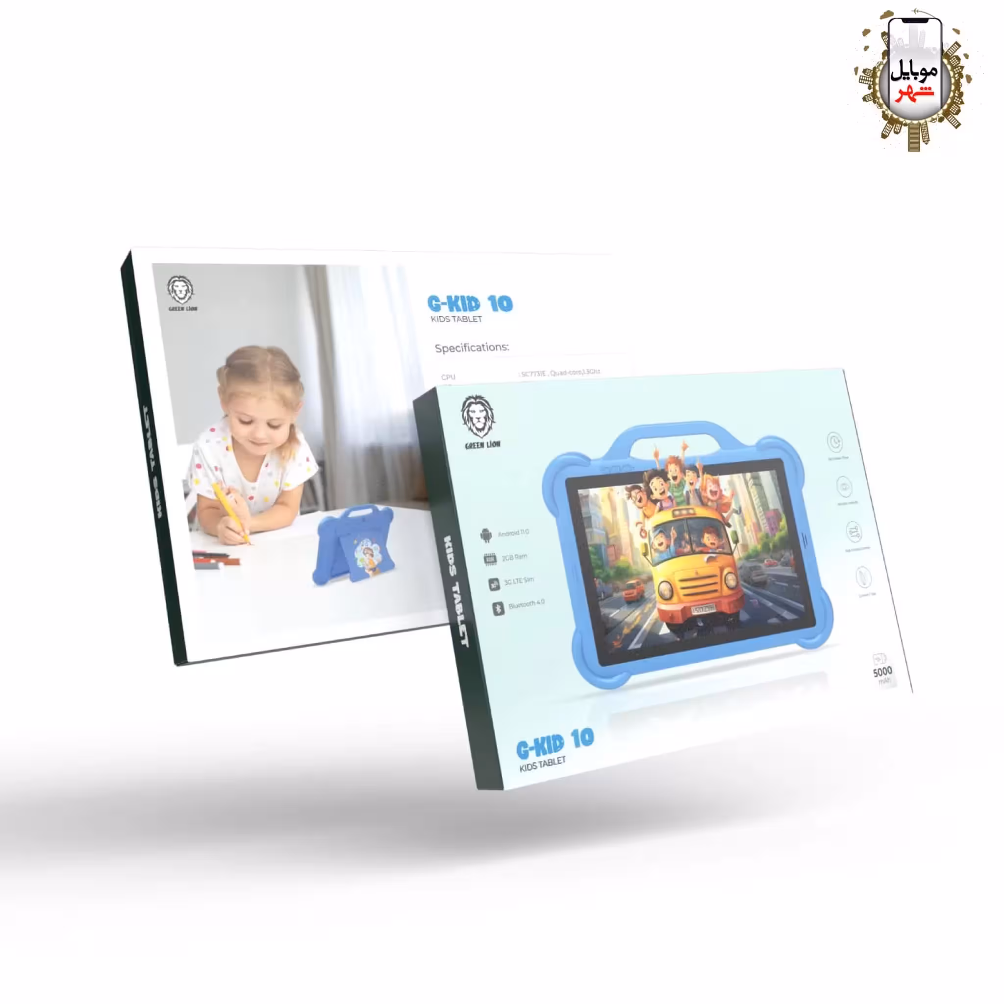 تبلت کودکان جی کید 10 گرین Green G-Kid 10 Kids Tablet