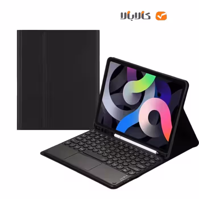 کیف کلاسوری اورجینال کیبوردار پد موس مناسب تبلت سامسونگ مدل"Galaxy Tab S6 Lite (2022) 10.4