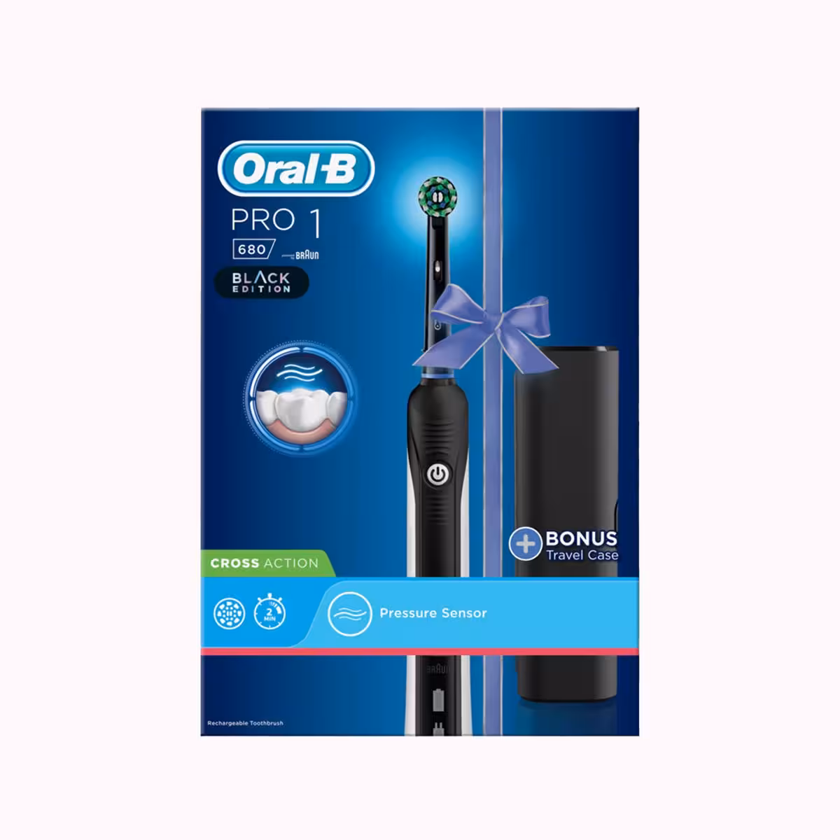 مسواک برقی اورال بی مدل PRO1 680 مشکی