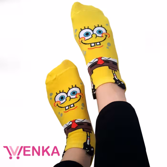 جوراب مچی طرح باب اسفنجی 87