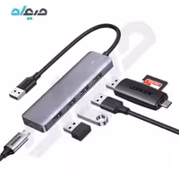هاب 4 پورت USB3.0 با سری USB3.0 یوگرین مدل CM219- 50985