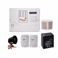 پک اقتصادی دزدگیر اماکن پایرونیکس سیم کارتی و خط ثابت مدل P-70 PYRONIX