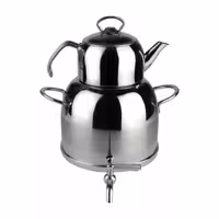 ست کتری و قوری مدل استیل کد un-7274