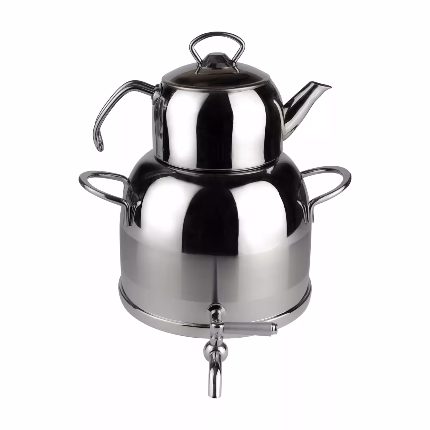 ست کتری و قوری مدل استیل کد un-7274
