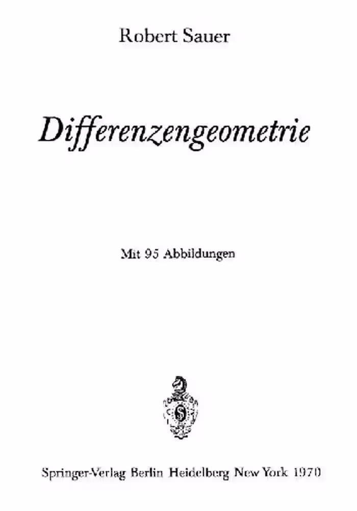 خرید و دانلود نسخه کامل کتاب Differenzengeometrie