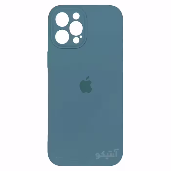 قاب سیلیکونی پاک کنی اورجینال مناسب برای iPhone12 Pro Max-سبز تیره