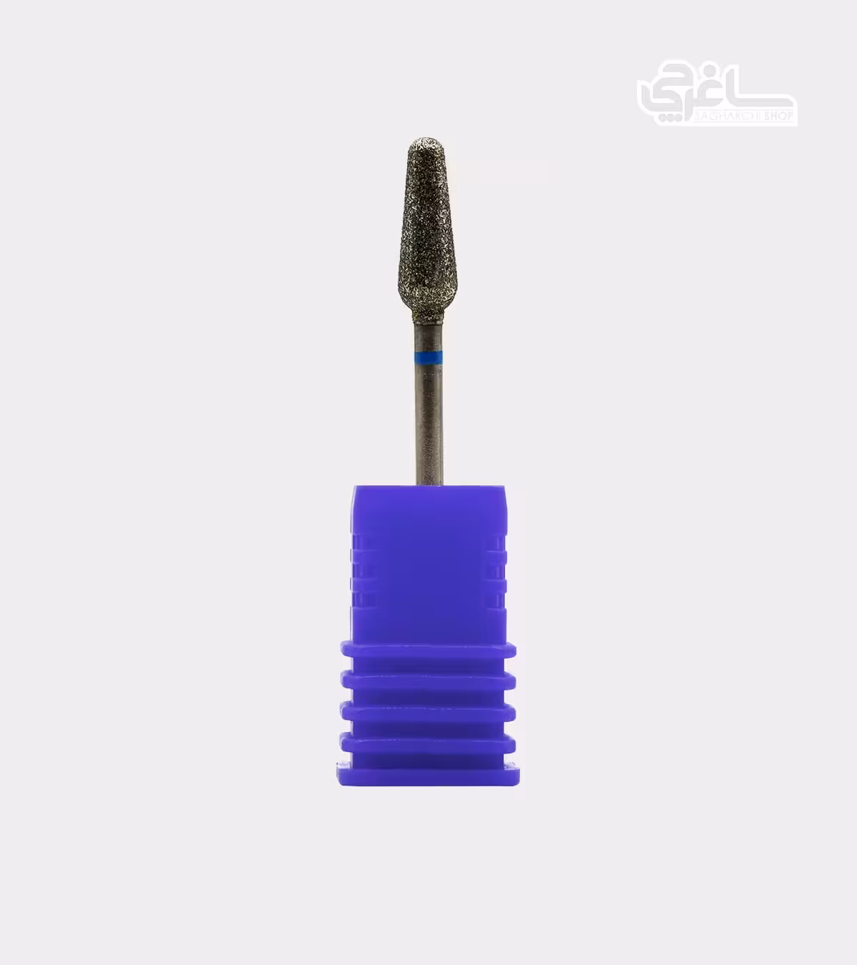 سر سوهان شنی مانیکور ناخن نوار آبی کاجی (کد 35)