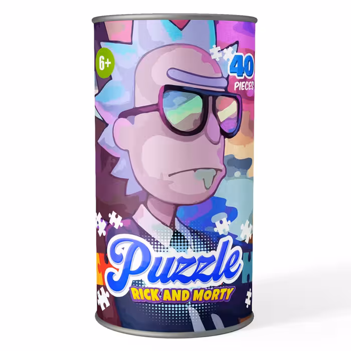پازل 40 تکه کارتون ریک و مورتی