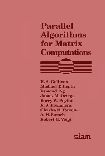 خرید و دانلود نسخه کامل کتاب Parallel algorithms for matrix computations
