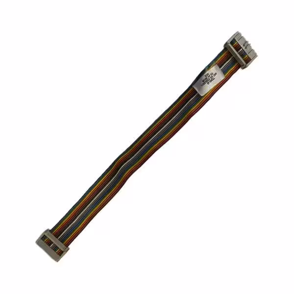 کابل فلت رنگی دو سر کانکتور آی دی سی IDC 2x8 (2.54 میلی متر) طول 20 سانتیمتر (آلمانی)