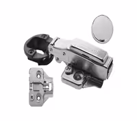 لولا آرامبند استار شیشه 110 درجه  روکار کلیپسی با پایه صلیبی 3D فانتونی کد A073