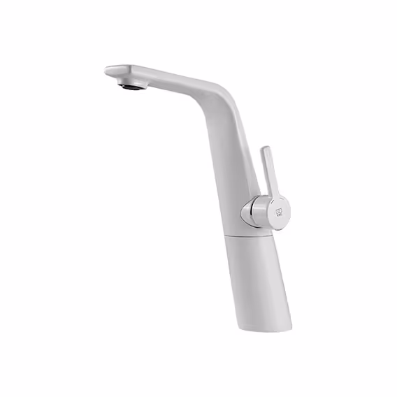 شیر روشویی پایه بلند سفید KWC مدل متیس