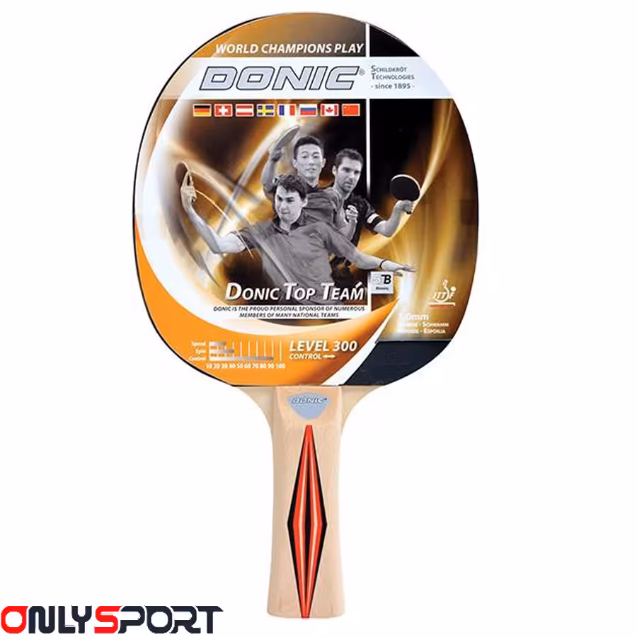 راکت پینگ پنگ دونیک Donic Top Team Level 300 (اقساط)