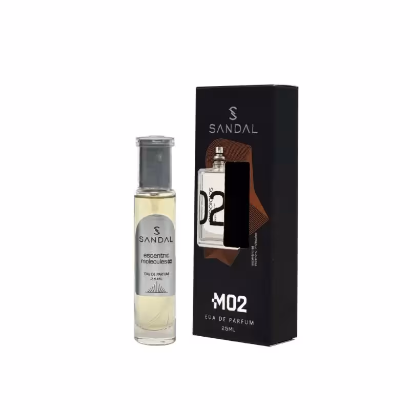 عطر جیبی مردانه صندل مولکول 02 SANDAL حجم 25 میل