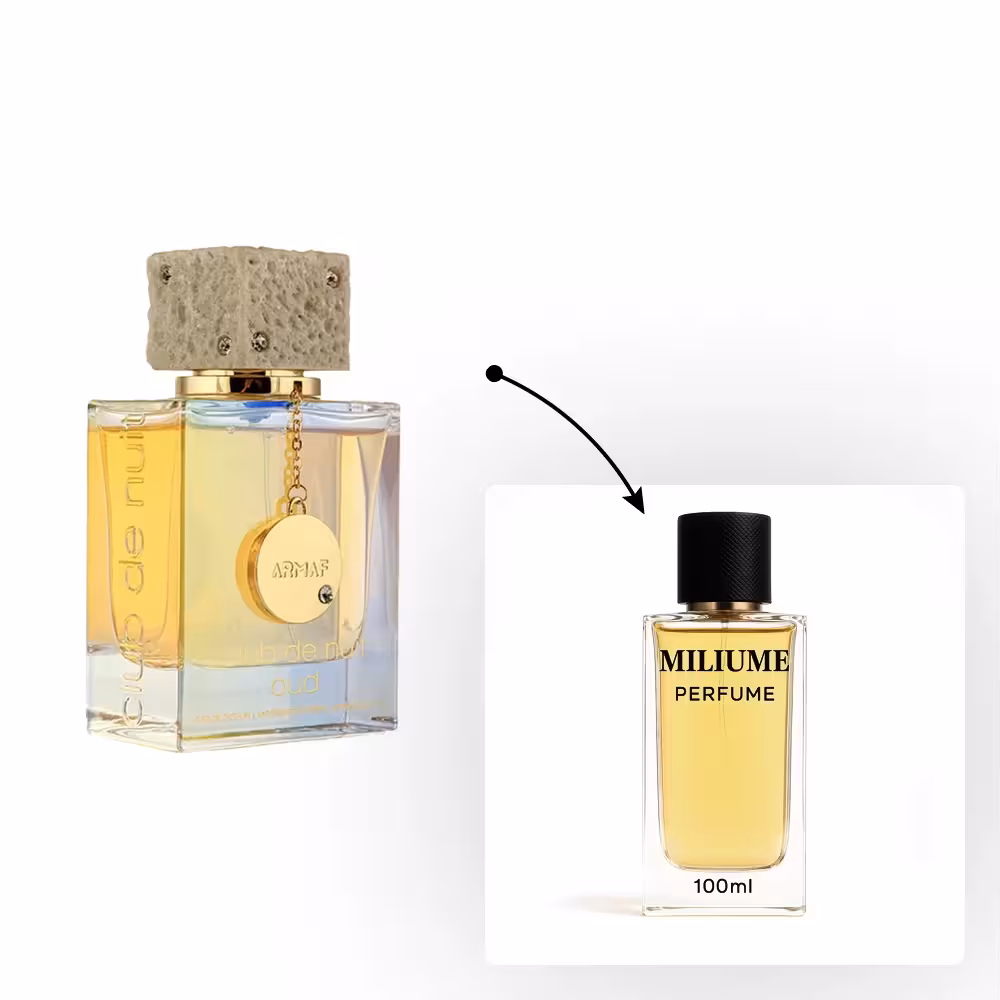 اسانس عطر Armaf Club de Nuit Oud برند Argeville - کد 1316 - آرماف کلاب د نایت عود 100ML - میلیوم پرفیوم