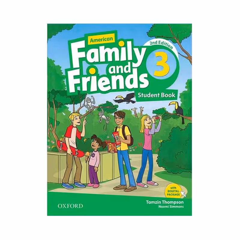 کتاب American Family and Friends 3 Second Edition اثر Tamzin Thompson انتشارات oxford