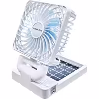 پنکه سولار شارژی مدل Solar charging 666