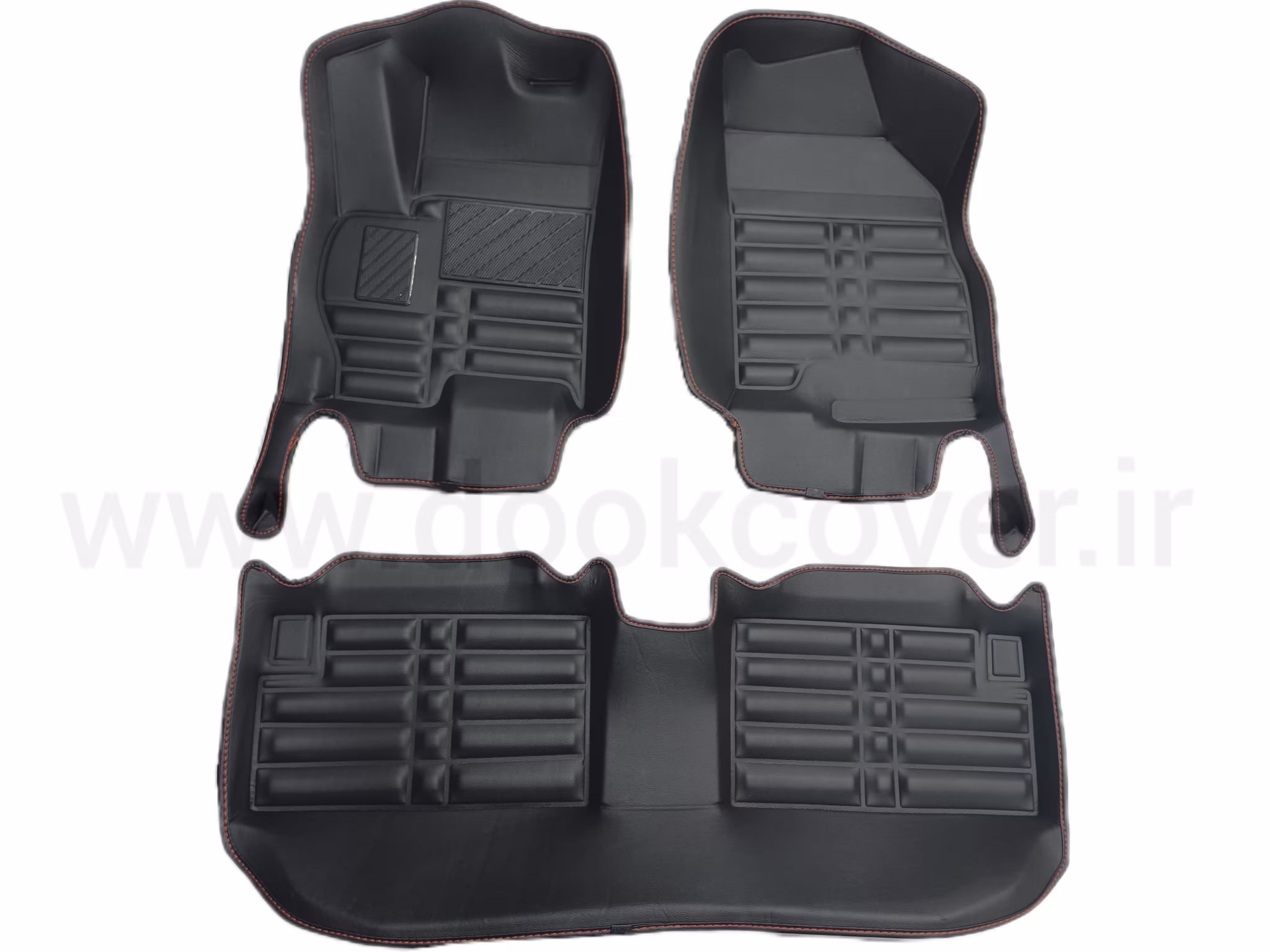 کفپوش پنج بعدی خودرو پانیذ مناسب برای MVM X55 - X55 PRO