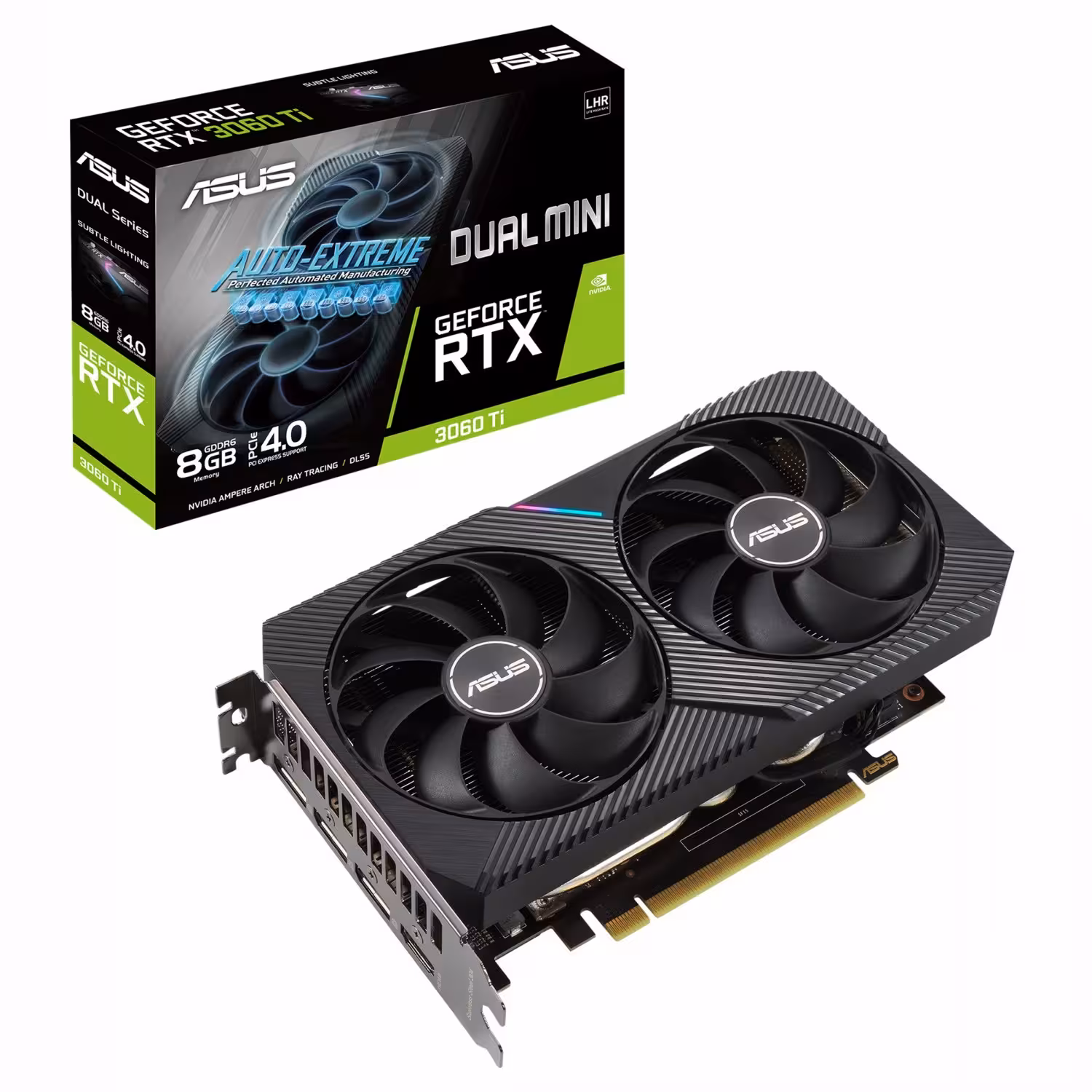 کارت گرافیک ایسوس Dual RTX3060TI-O8G-GAMING MINI V2