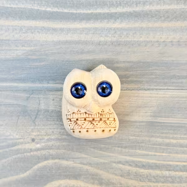 مجسمه بچه جغد طرح پنج