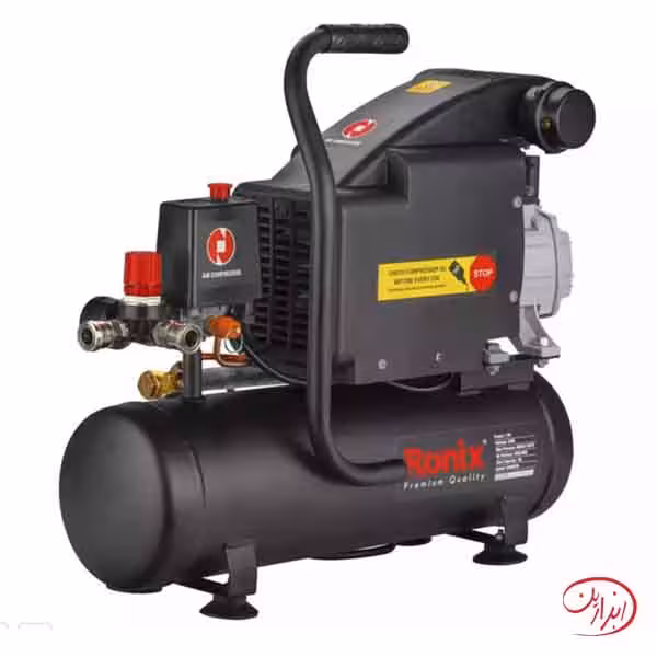 کمپرسور باد رونیکس مدل RC-1010 روغنی ظرفیت 10 لیتر