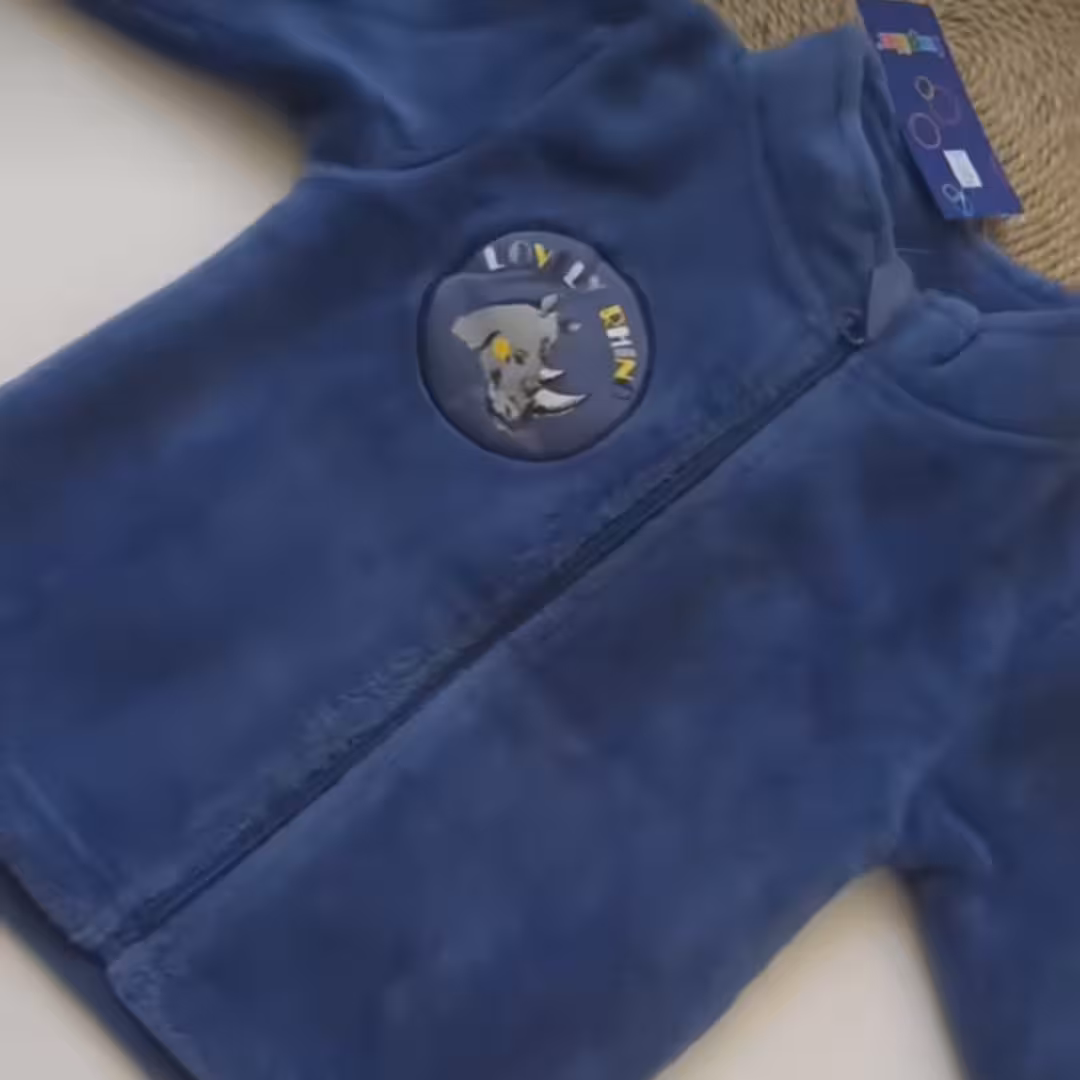 سوییشرت حوله ای نوزادی سن 6 تا 12 ماه از برند لوپیلو المان