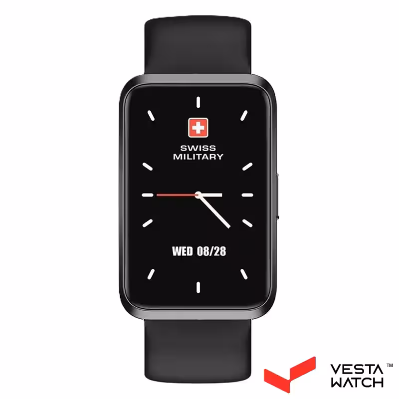 ساعت مچی هوشمند سوئیس میلیتاری SWISS MILITARY مدل Rhine2-BlkFSiS