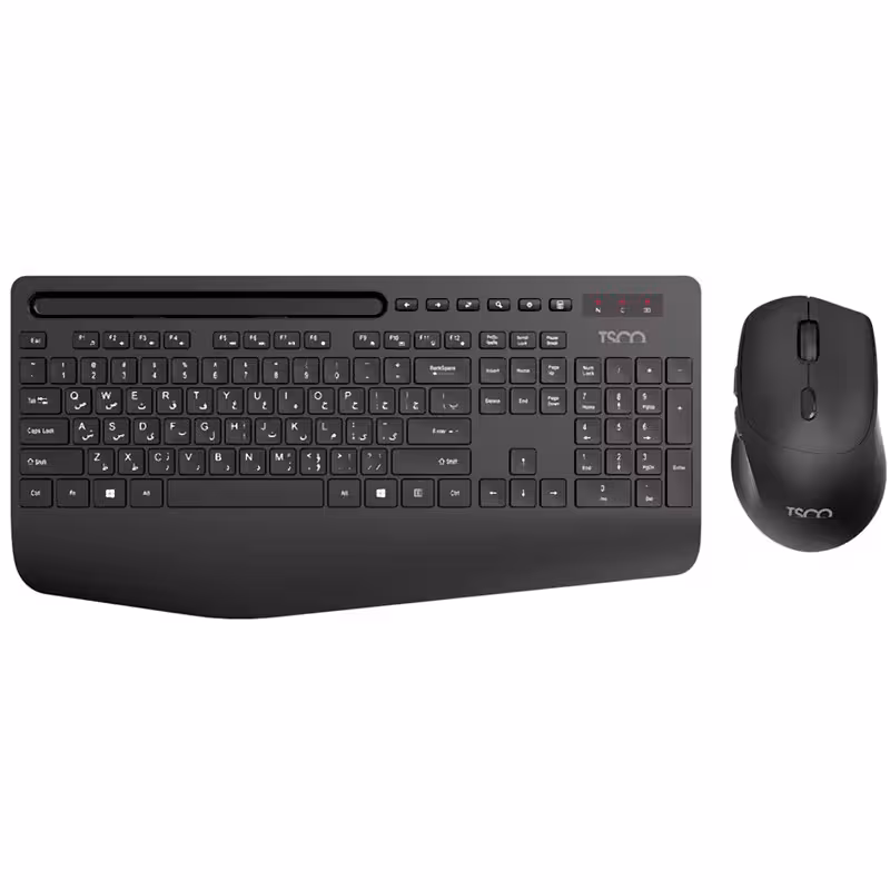 ست کیبورد و ماوس بی سیم تسکو مدل TKM 7025W