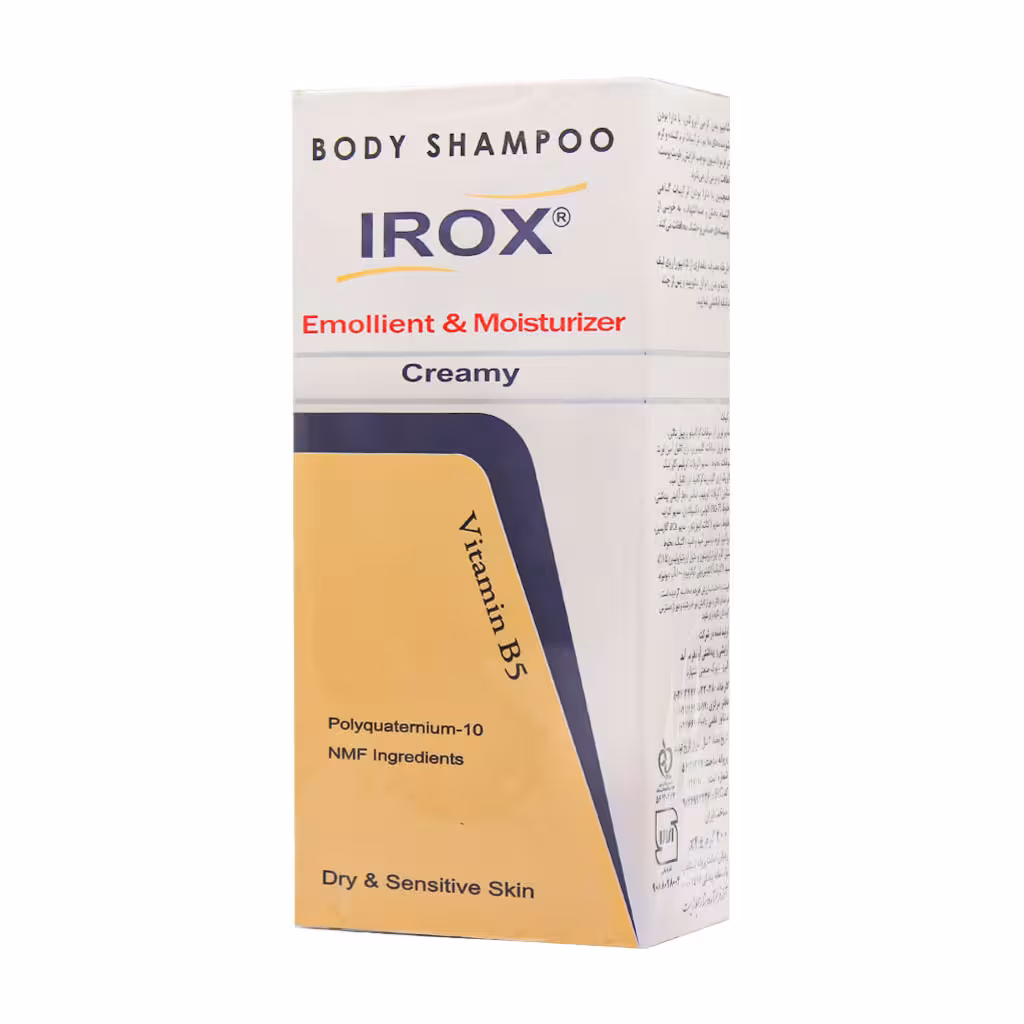 شامپو بدن کرمی ایروکس مناسب پوست های خشک و حساس 200 میلی لیتر | Irox Body Shampoo for dry and sensitive skin