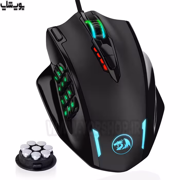 موس گیمینگ سیمی RGB ردراگون مدل M908