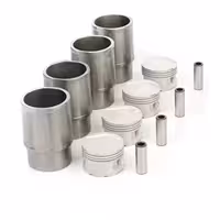 بوش پیستون کامل پژو 405 پارس سمند XU7 ایساکو شرکتی اصل 0410700799