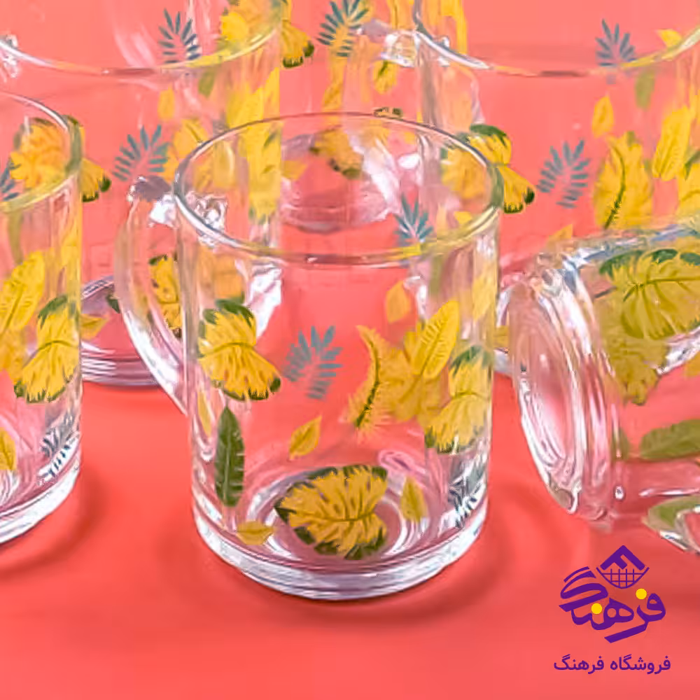 لیوان تاندر چاپی نیو پنجره ای کاوه (جفتی) (18ج دک)