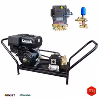 کارواش سیار بنزینی 200 بار برتولینی ایتالیا TML1520 | موتور کاوازاکی تایلند مدل 420CC