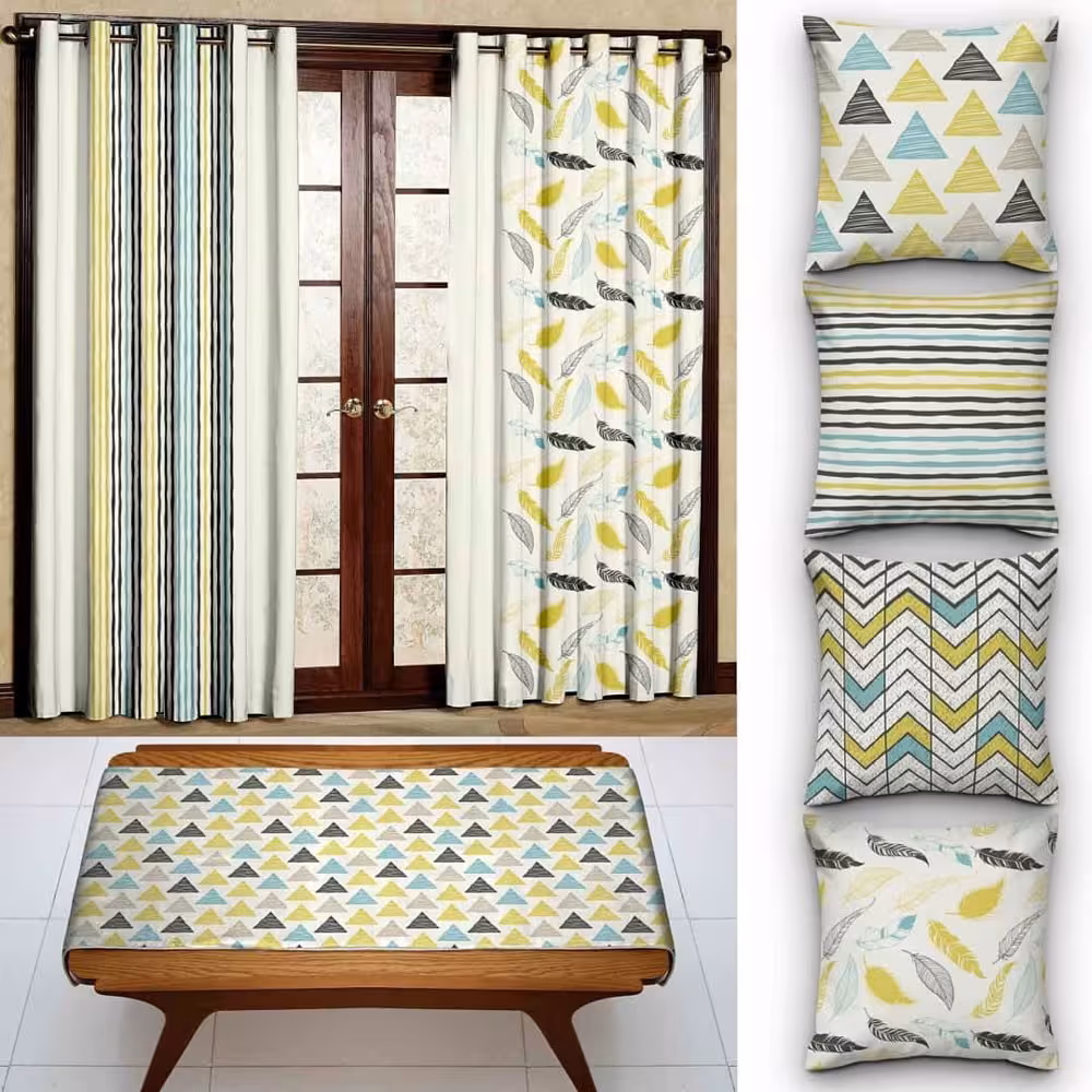 کاور کوسن کد 363 (ست سبز طلایی)