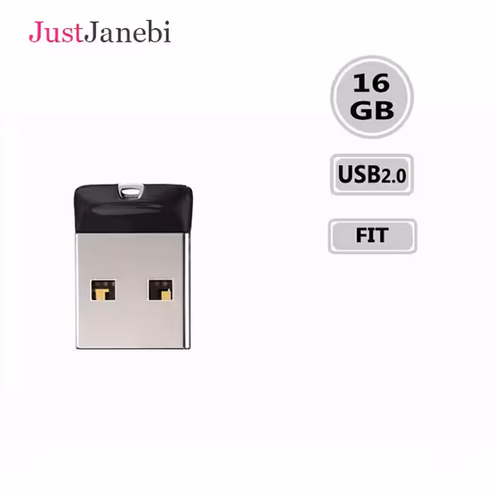فلش مموری USB2.0 سن دیسک 16 گیگابایت مدل SanDisk Cruzer Fit