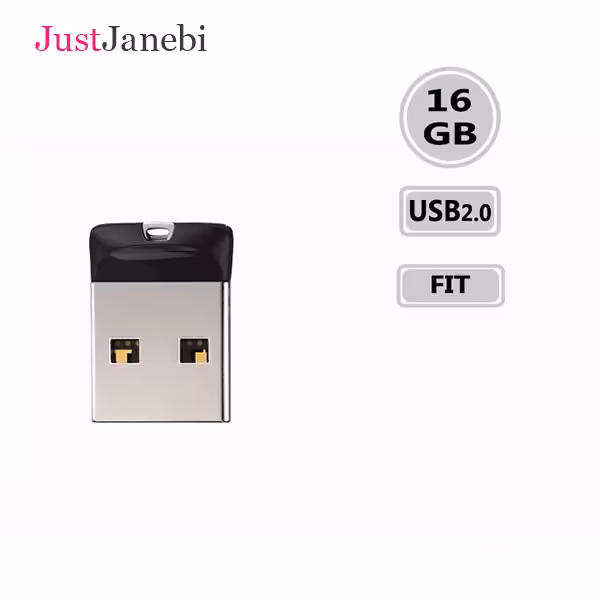 فلش مموری USB2.0 سن دیسک 16 گیگابایت مدل SanDisk Cruzer Fit