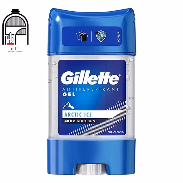 مام ژله‌ای مردانه ژیلت مدل Arctic Ice Gillette Clear Gel Arctic Ice Deodorant