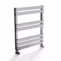 حوله خشک کن استیل فلت رو کار کروم 75