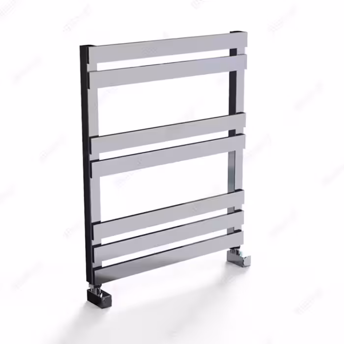 حوله خشک کن استیل فلت رو کار کروم 75